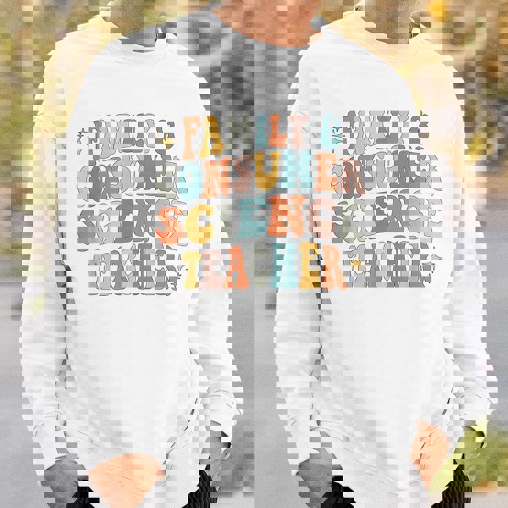 Family And Consumer Science FACS FCS Teacher Back To School Sweatshirt Gifts for Him