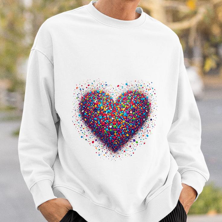 Fancy Dress Costume Confetti In The Heart Carnival Sweatshirt Geschenke für Ihn