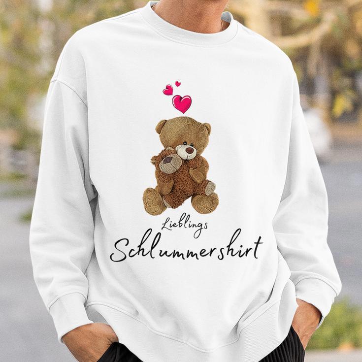 Favourite Teddy Bear Sleep With Heart Pyjamas Teddy Sweatshirt Geschenke für Ihn