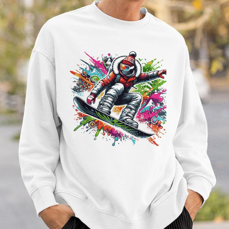 Costume Top Winter Sports Snowboarder Apres Ski Party Sweatshirt Geschenke für Ihn