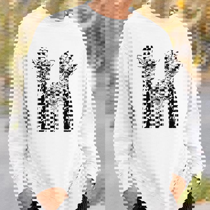 Giraffe Family Matching Summer Sunglasses Vacation Safari Sweatshirt Gifts for Him