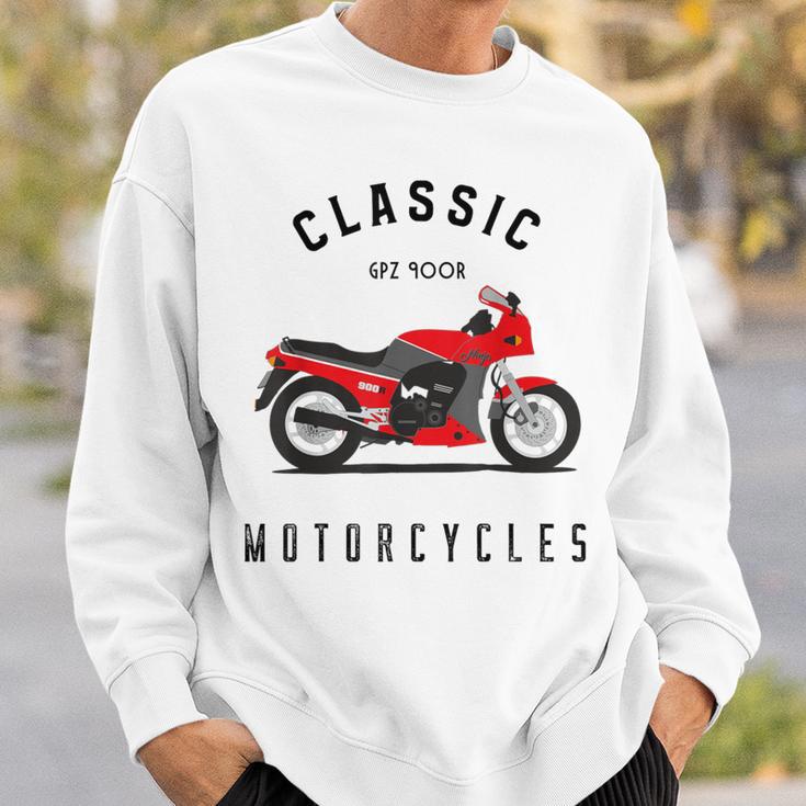 Gpz 900R Ninja Zx900a Motorcycle Biker Sweatshirt Geschenke für Ihn