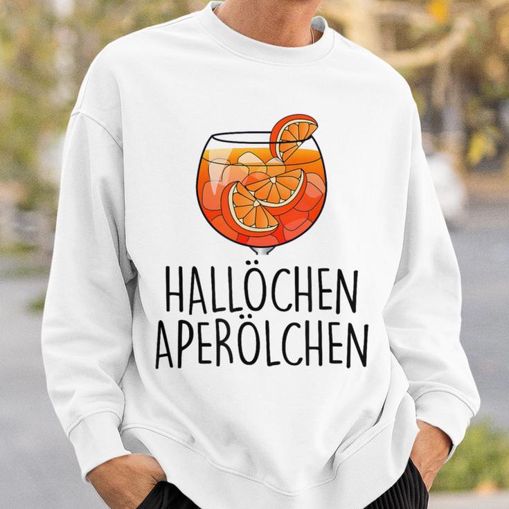 Hallöchen Aperölchen X New Delicious Aperoli Feeling Spritzy Sweatshirt Geschenke für Ihn