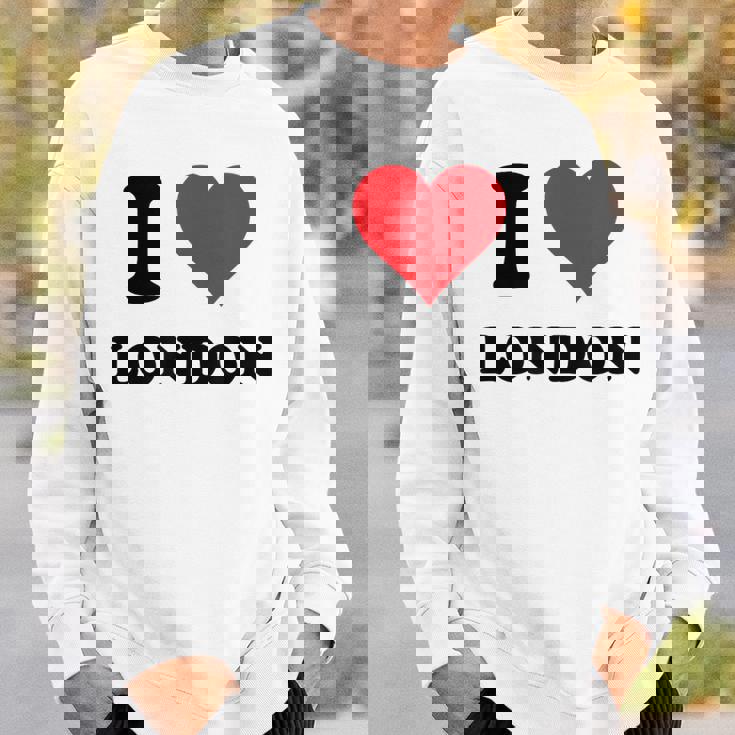 I Heart London Nombre I Love Cosas Personalizadas Camisa de entrenamiento Regalos para él