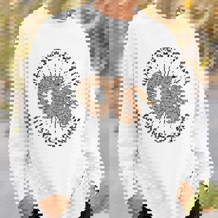 With Hognose Snakes Hognose Snake Owner Hognose Snake Lover Sweatshirt Gifts for Him