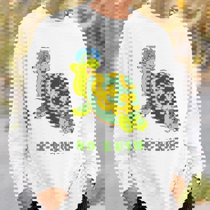 Humoristique Avec Inscription No Rush Motif Sweater e Cadeaux pour lui