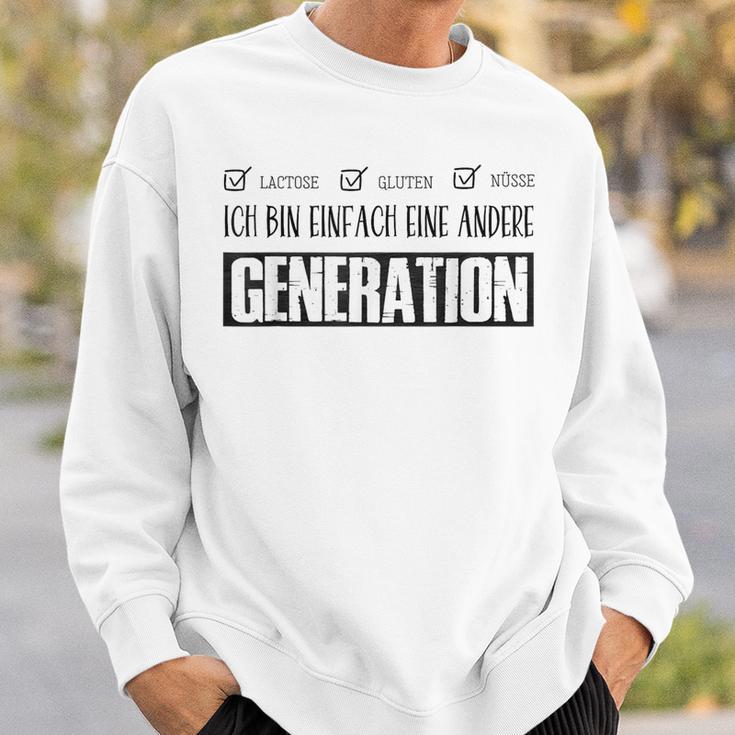 Ich Bin Einfach Eine Andere Generation Lustiges Blue Sweatshirt Geschenke für Ihn