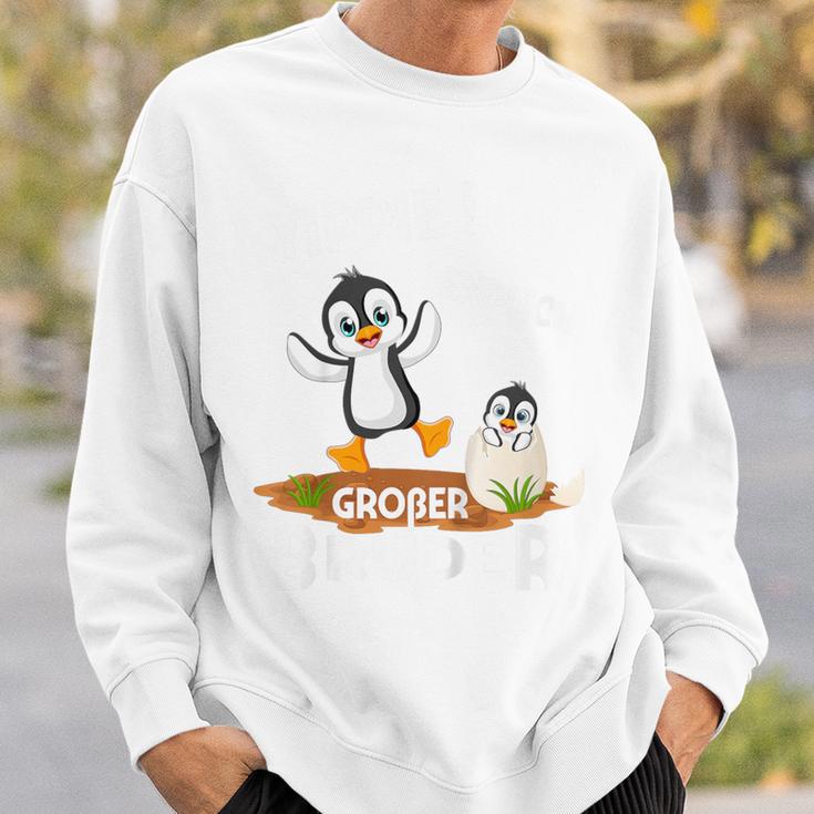 Kinder Endlich Großer Bruder Son Sibling Penguin Sweatshirt Geschenke für Ihn