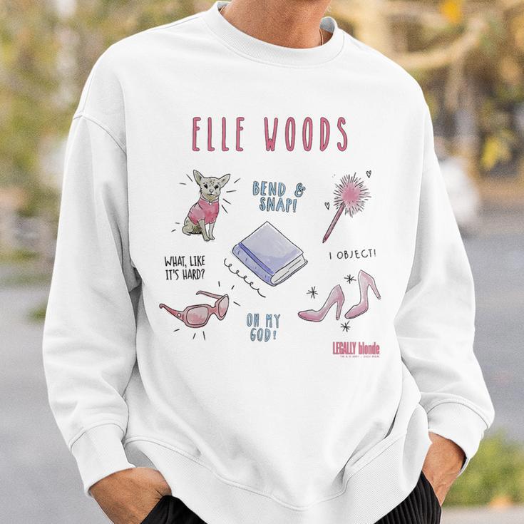 Legally Blonde Elle Woods Sketches Sweatshirt Geschenke für Ihn