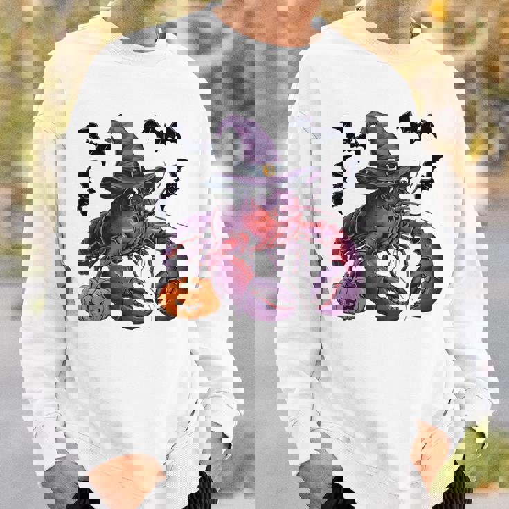 Lobster Halloween Costume Scary Pumpkin Bat Witch Sweatshirt Gifts for Him