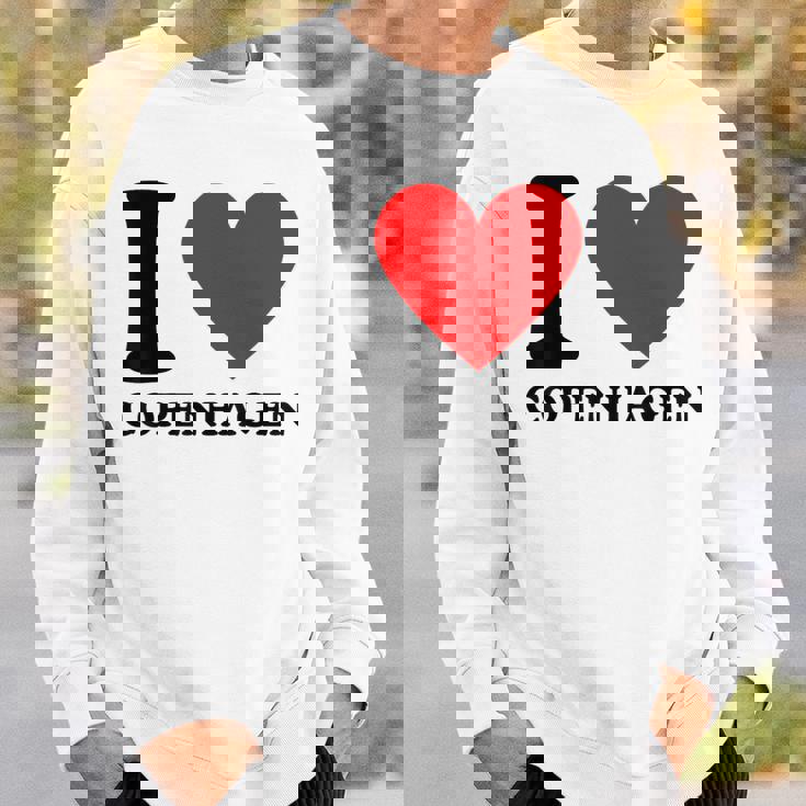 I Love Copenhagen I Heart Copenhagen Camisa de entrenamiento Regalos para él