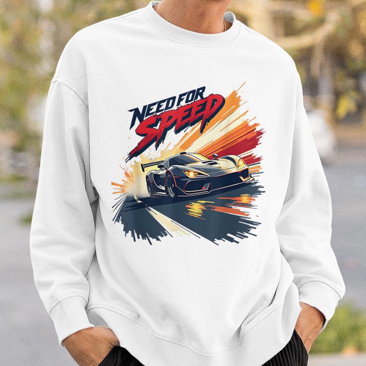 Need For Speed High-Octane Racing Graphic Gray Sweatshirt Geschenke für Ihn