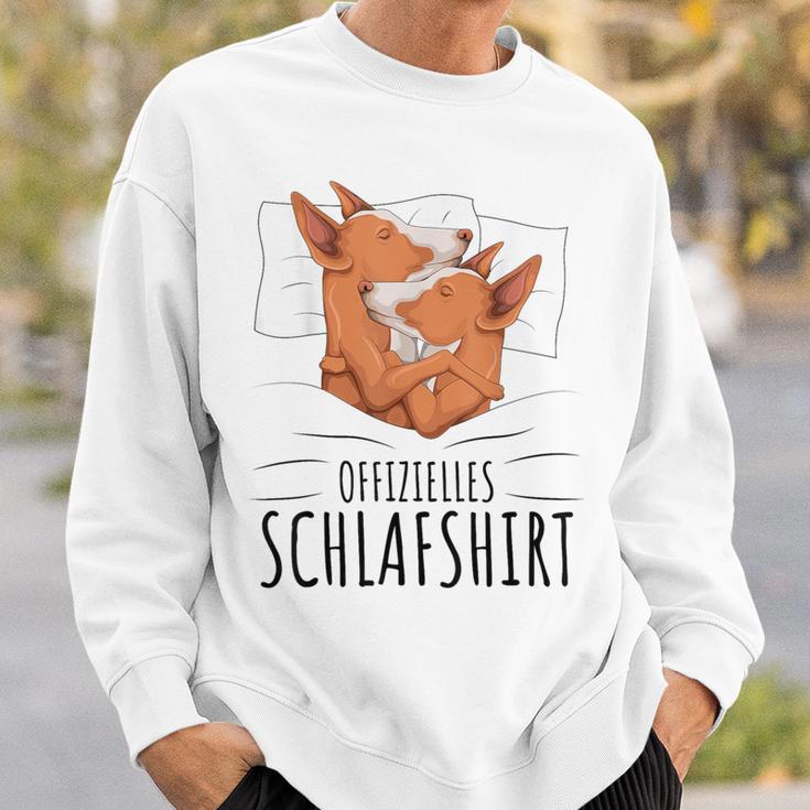 Official Podenco Ibicenco Dog Sleep Sweatshirt Geschenke für Ihn