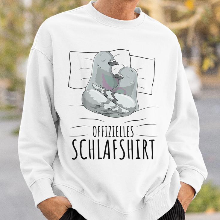 Official Sleep Dove Breeding Pigeon Sweatshirt Geschenke für Ihn