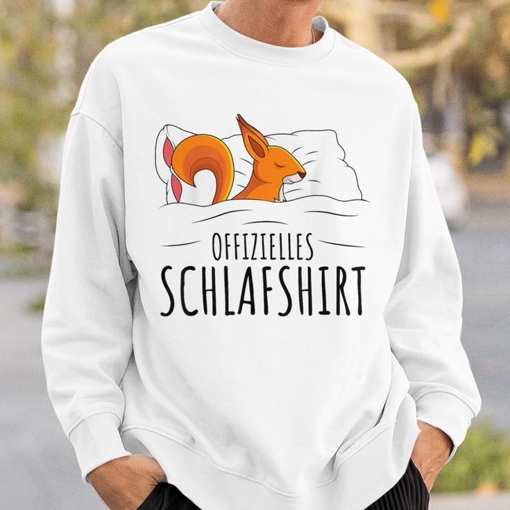 Official Sleep Squirrel Pyjamas Sleep Sweatshirt Geschenke für Ihn