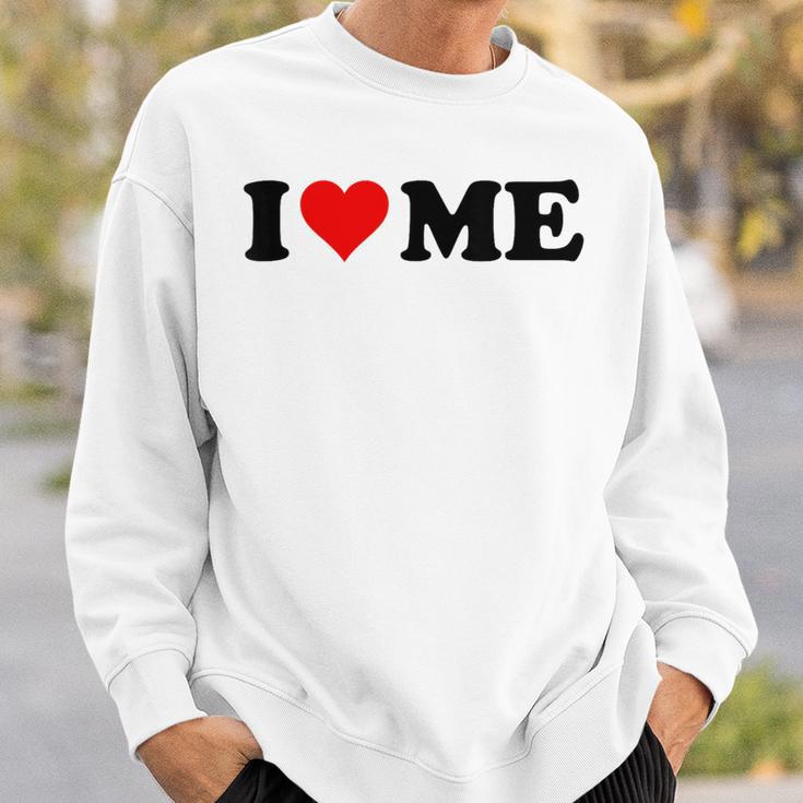 Red Heart I Love Me Sweatshirt Geschenke für Ihn