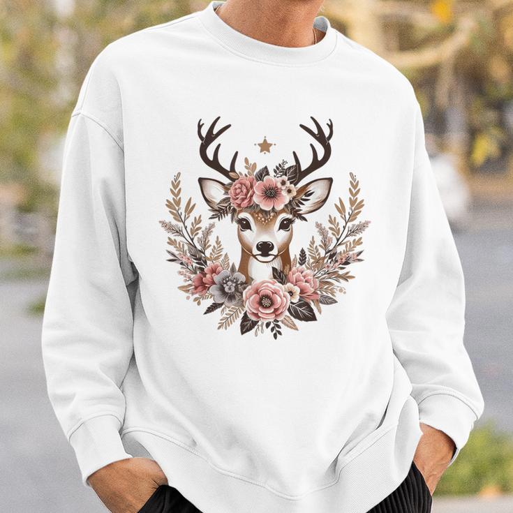 Reh Damen Reh Kostüm Kinder Carnival Reindeer Sweatshirt Geschenke für Ihn