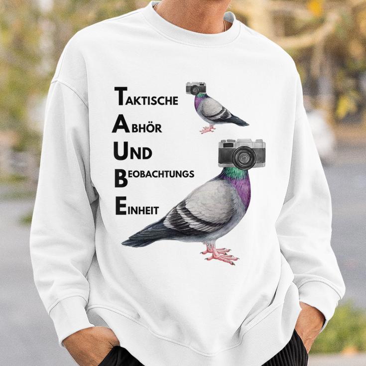 Taube Meme Sweatshirt Geschenke für Ihn