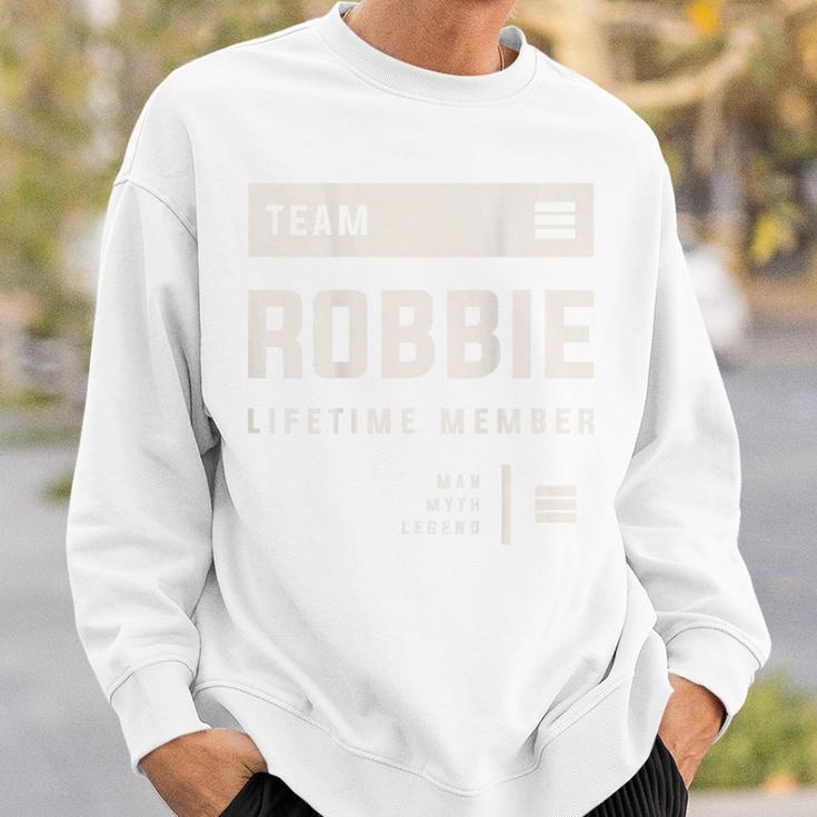 Team Robbie Lifetime Member Name Robbie Sweatshirt Geschenke für Ihn