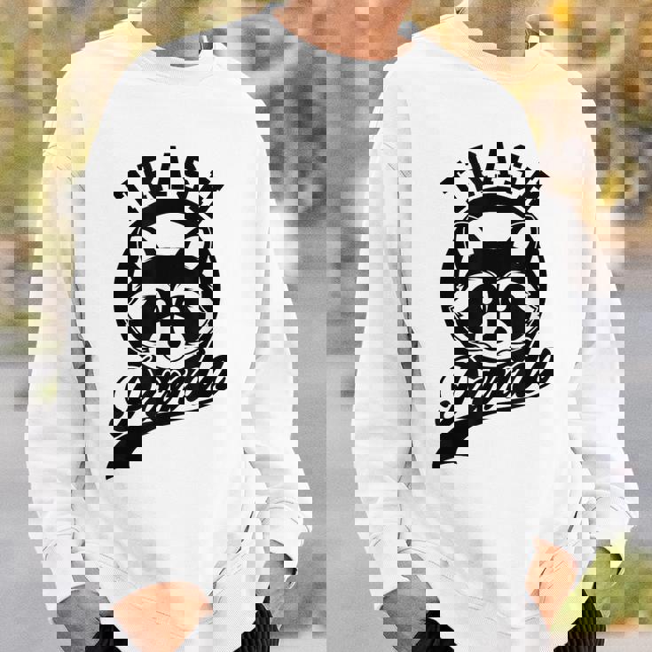 Trash Panda Raccoon Sweatshirt - Fun Meme Pullover for Animal Lovers Gifts for Him