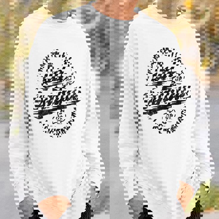 I Have Two Titles Dad & Grandpaw Fathers Day Grandpaw Sweatshirt Gifts for Him