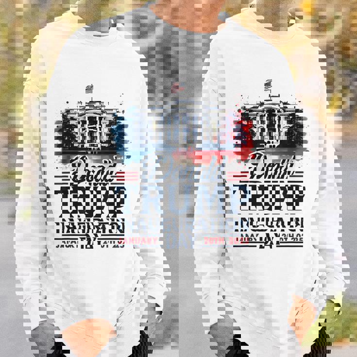 White House President Donald Trump Inauguration 2025 Sweatshirt Gifts for Him