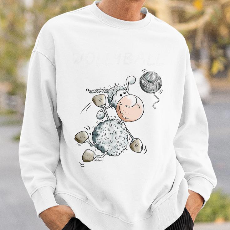 Wollyball Iolleyball Sheep Word Game Funolleyball Player Sweatshirt Geschenke für Ihn