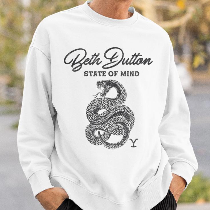 Yellowstone Centered Beth Dutton Gray Sweatshirt Geschenke für Ihn