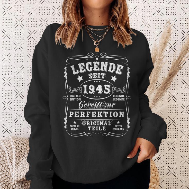 1945 Birthday Man 80Th Decoration 80S 80Th Birthday Sweatshirt Geschenke für Sie