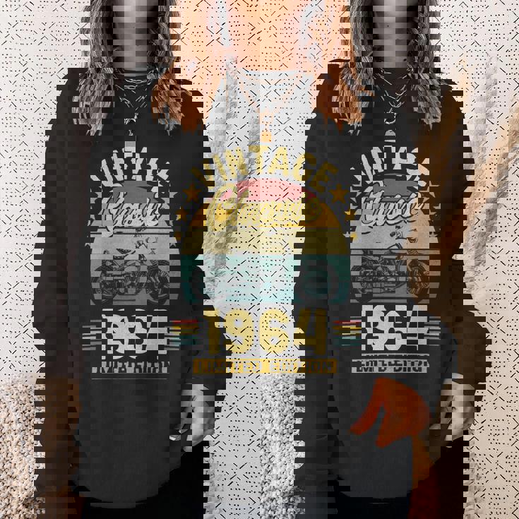 1964 Motorcycle Limited Edition Sweatshirt Gifts for Her 1964 Motorcycle Limited Edition Sweatshirt Gifts for Her