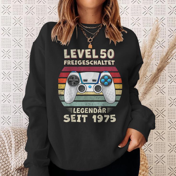 1975 Geburtstag Mann 50 Jahre Deko Lustig 50Er Geburtstag Sweatshirt Geschenke für Sie