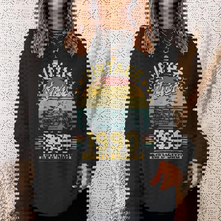 1990 Motorcycle Limited Edition Sweatshirt Gifts for Her 1990 Motorcycle Limited Edition Sweatshirt Gifts for Her