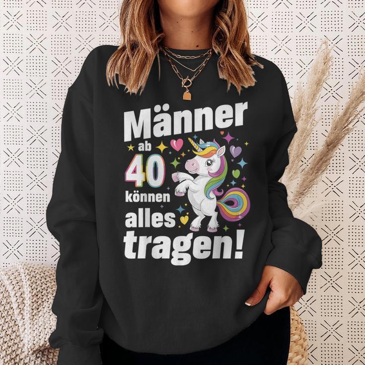 40 Geburtstag Mann Männer Ab 40 Sprüche 40 Geb Deko Sweatshirt Geschenke für Sie