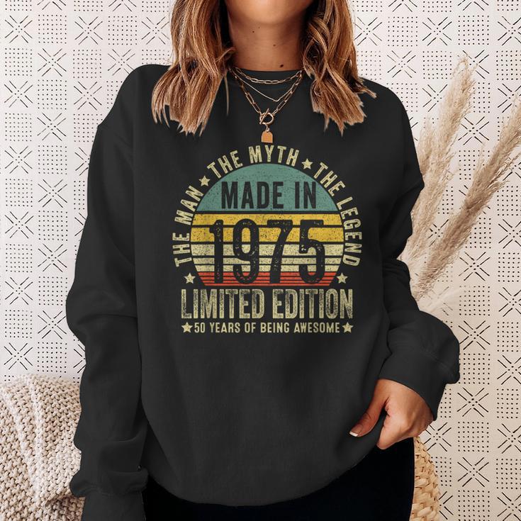 50 Year Oldintage 1975 Limited Edition 50Th Birthday Sweatshirt Geschenke für Sie