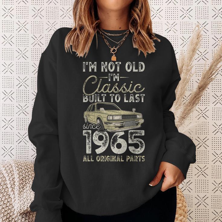 60 Geburtstag Seit 1965 Oldtimer 60 Jahre Alt Sweatshirt Geschenke für Sie