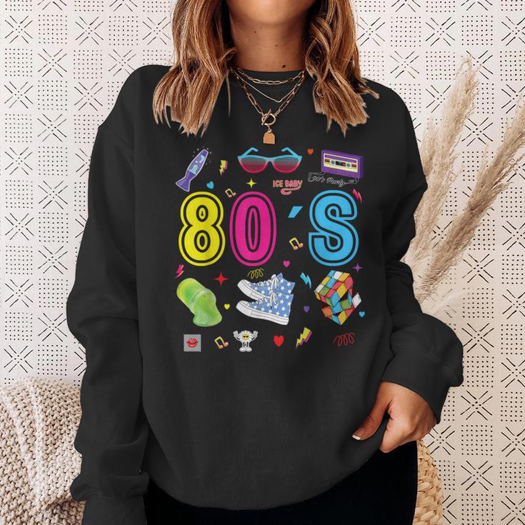 80S Theme Party 80S Costume I Love The 80S Sweatshirt Geschenke für Sie