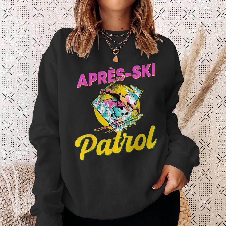 80S Retro Apres-Ski Patrol Wear 90S Skiing Sweatshirt Geschenke für Sie