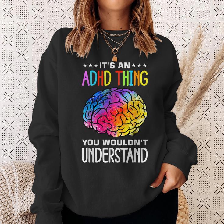 Adhd Humour And Awareness Sweatshirt Geschenke für Sie