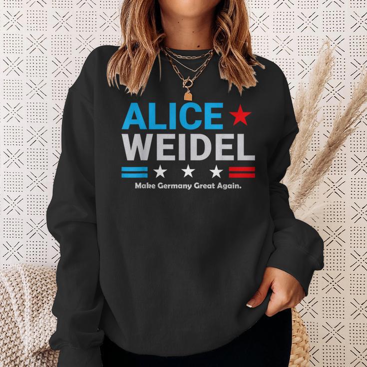 Alice Weidel Fan Item Germany Chancellor 2025 Sweatshirt Geschenke für Sie