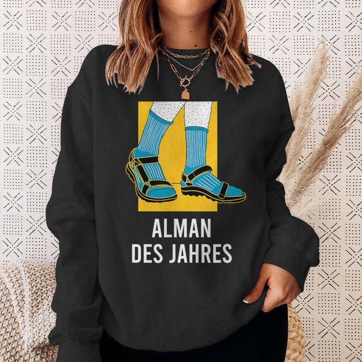 Alman With Sandals For Friends & Colleagues Sweatshirt Geschenke für Sie