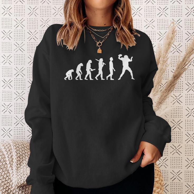 American Football Evolution For Football Player Sweatshirt Geschenke für Sie