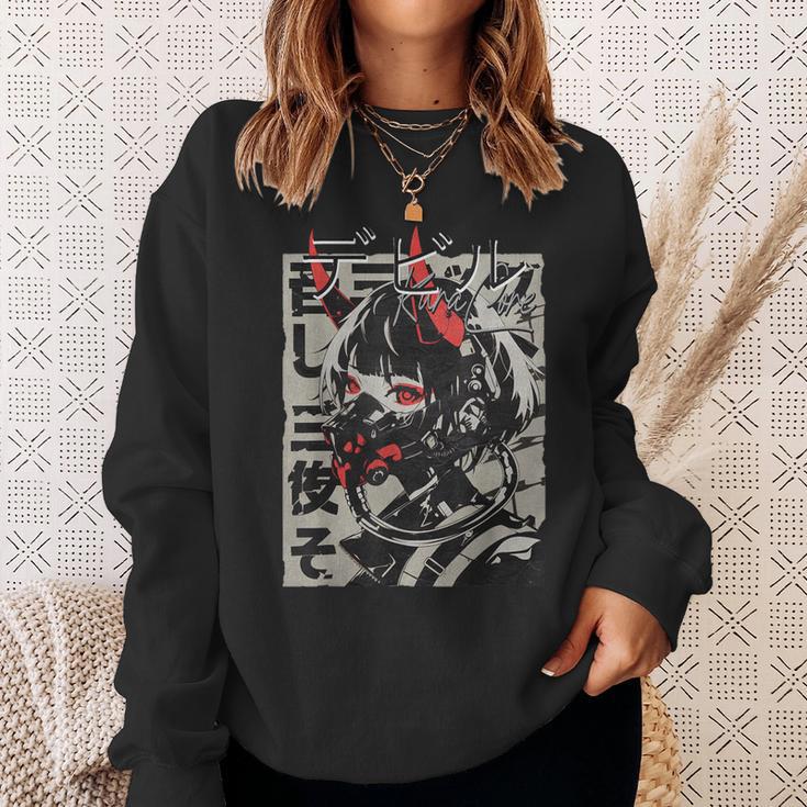 Anime Manga Streetwear Cyberpunk Aesthetic Techwear Harajuku Sweatshirt Geschenke für Sie