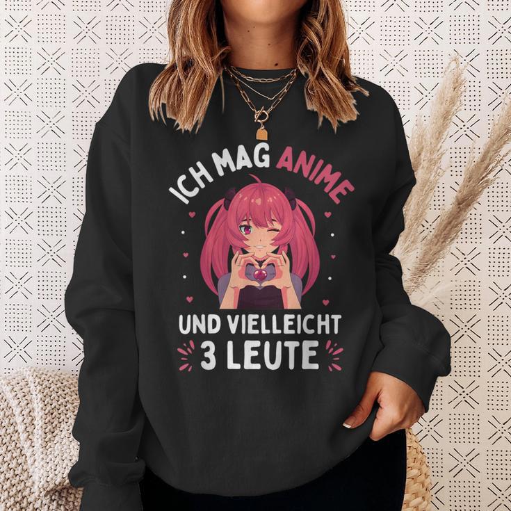 I Like Anime And Maybe 3 People Japanese Manga Sweatshirt Geschenke für Sie