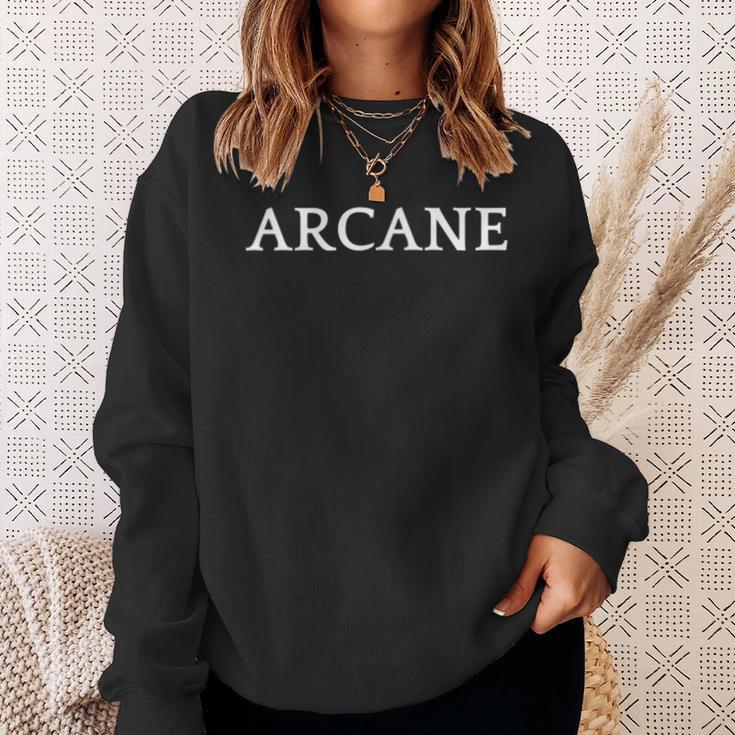 Arcane English Word Apparel Sweatshirt Geschenke für Sie