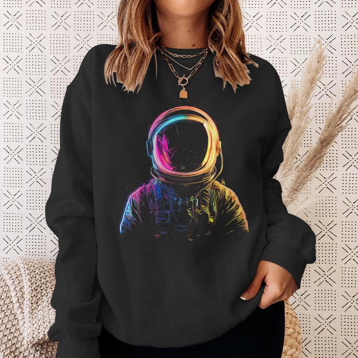 Astronaut Motif Illustration Astronaut Sweatshirt Geschenke für Sie