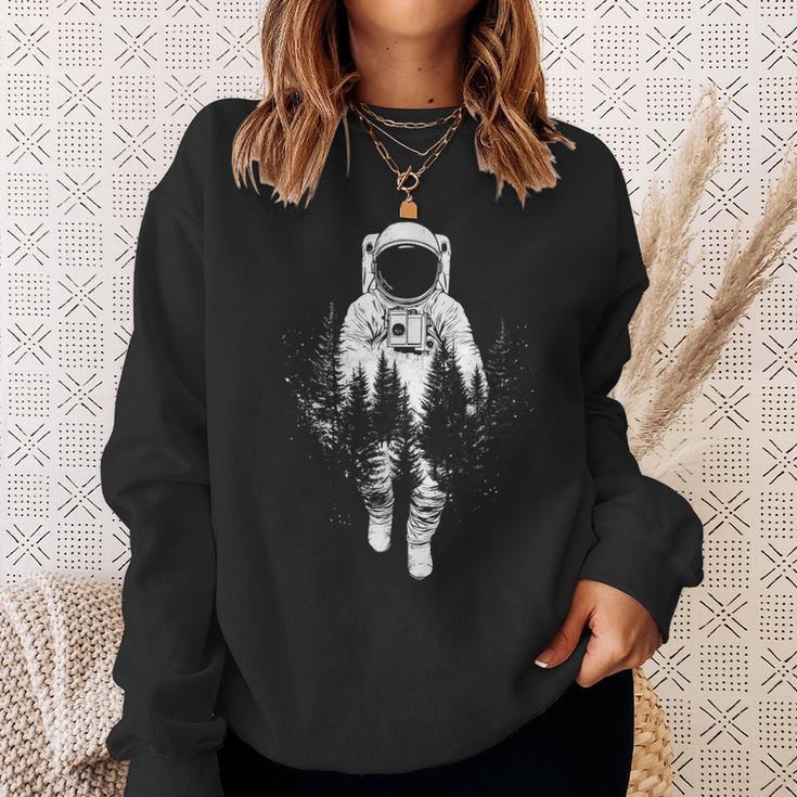 Astronaut Motiv Illustration Astronaut Sweatshirt Geschenke für Sie