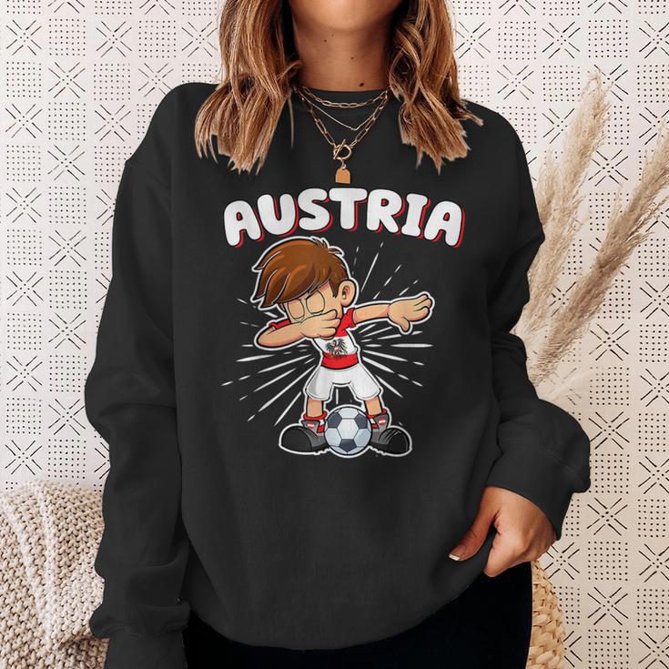 Austria Dabbing Football Boys' Jersey Children's Fan Sweatshirt Geschenke für Sie