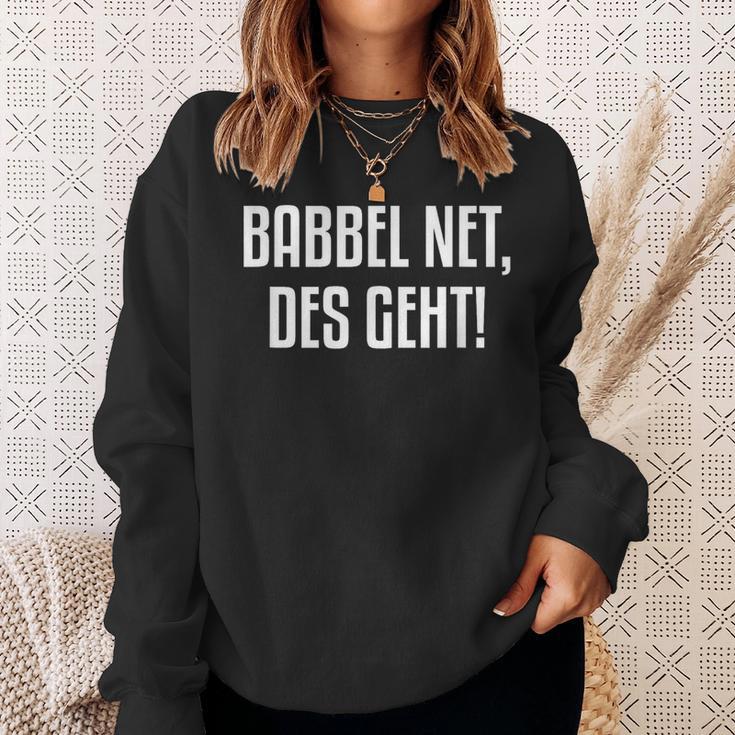 Babbel Net Des Geht Hessian Sweatshirt Geschenke für Sie