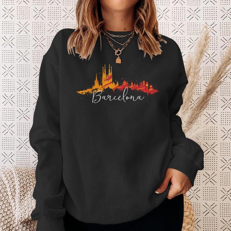 Barcelona Souvenir Spanish Holiday Sweatshirt Geschenke für Sie