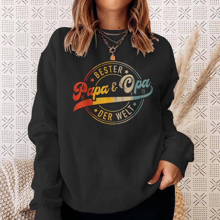 Best Dad And Grandpa For Father's Day Birthday And Christmas Sweatshirt Geschenke für Sie